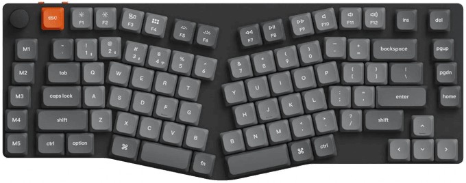 Klawiatura ergonomiczna Keychron K15 Max